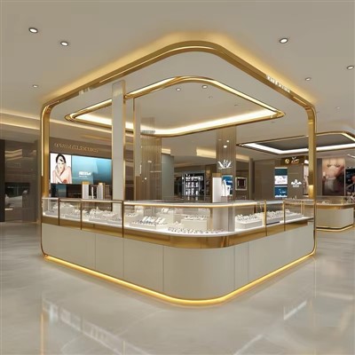 Showcase Untuk Kiosk Pusat Barang Kemas