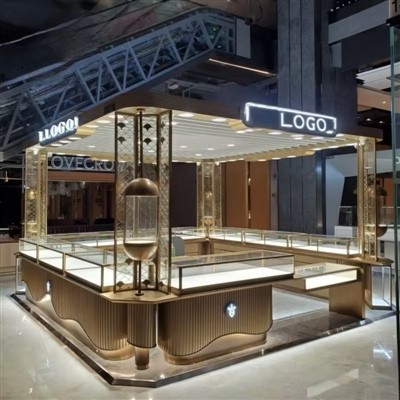 Showcase Untuk Kiosk Kedai Barang Kemas