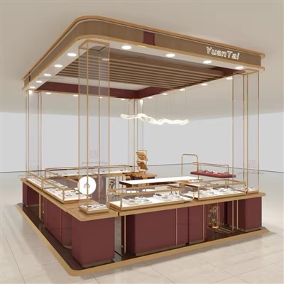 Showcase Jewellery Display Mall Kiosk