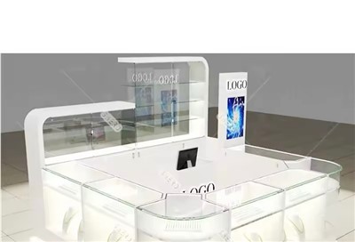 Kiosk Pusat Beli-belah Barang Kemas Keluli Tahan Karat