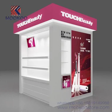 Kabinet Paparan Kosmetik Kaca
