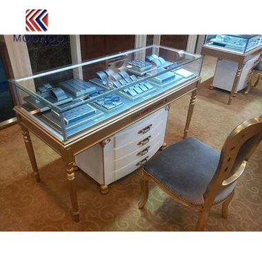 Kaunter Kaunter Barang Kemas dengan Penyimpanan di Bawah