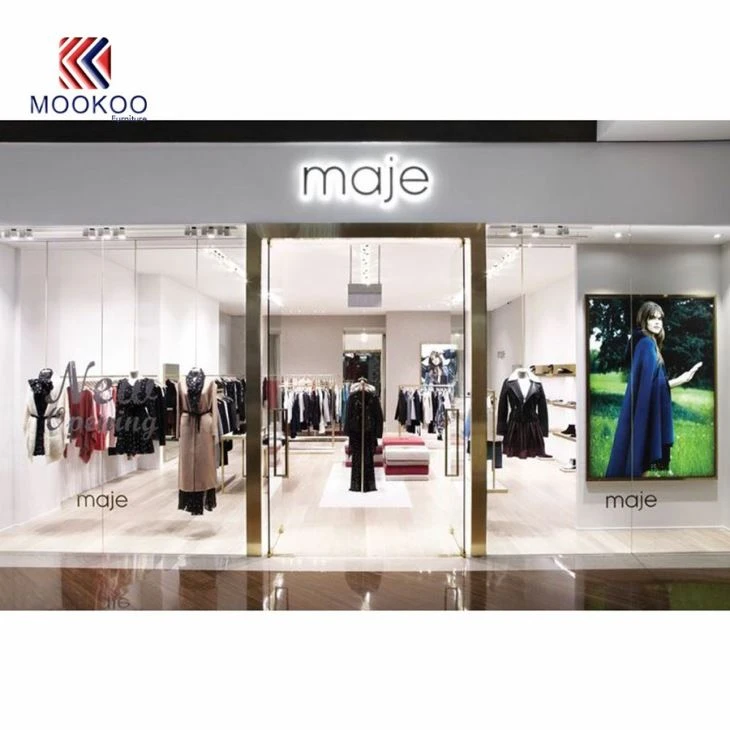 Display Garment Showroom Shelf