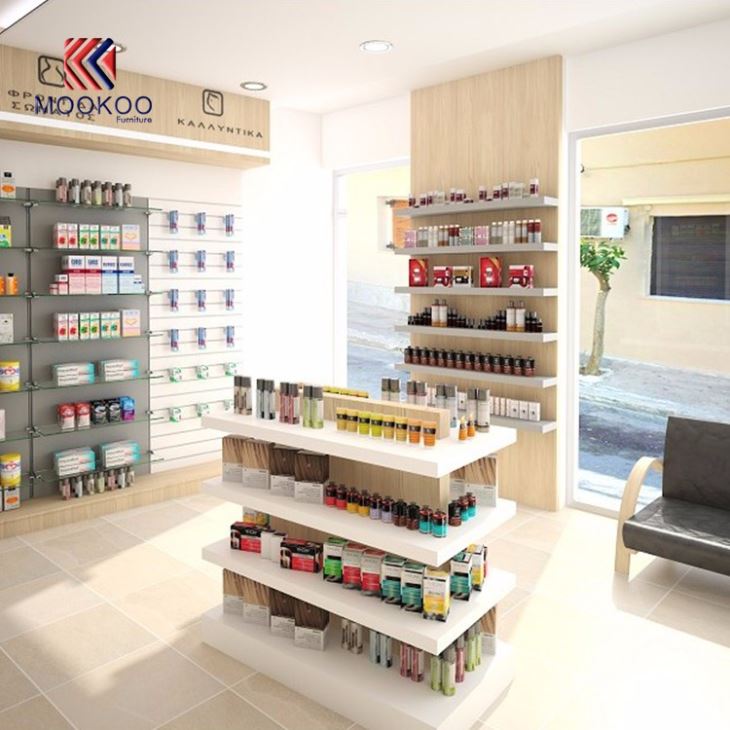 Retail Pharmacy Store Furniture Design