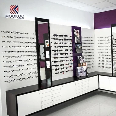 Paparan Kiosk Dinding Optik Interior Design