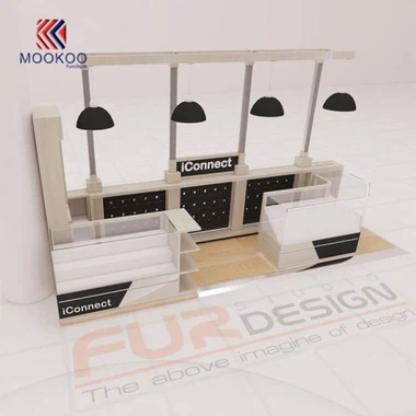 Telefon Showcase-rekabentuk kiosk