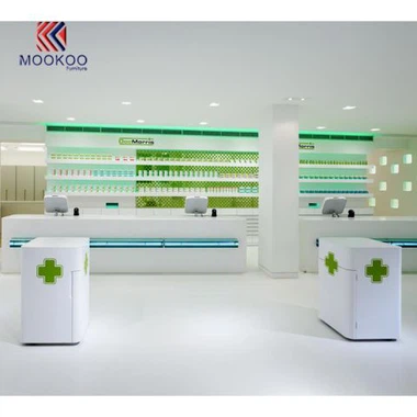 Hiasan Kedai Farmacia Berkualiti Tinggi