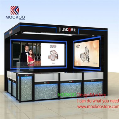 Kiosk kedai runcit di pusat membeli-belah